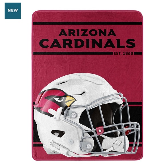 *NEW* NFL ARIZONA CARDINALS THROW BLANKET - Picture 1 of 9